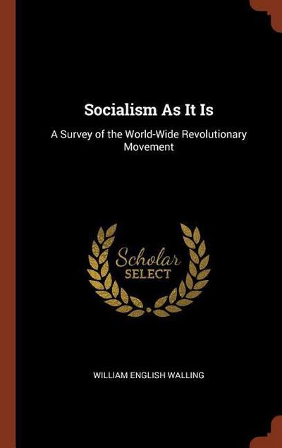 Socialism As It Is