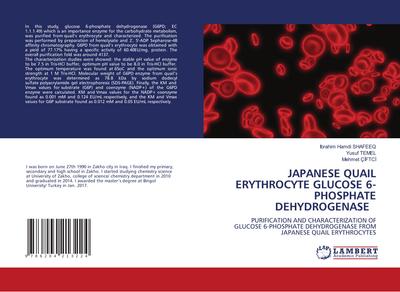 JAPANESE QUAIL ERYTHROCYTE GLUCOSE 6-PHOSPHATE DEHYDROGENASE