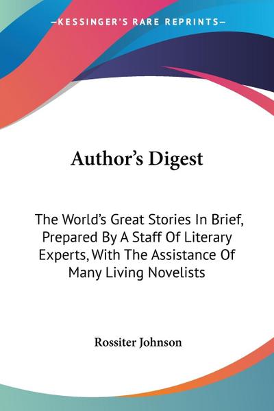 Author’s Digest
