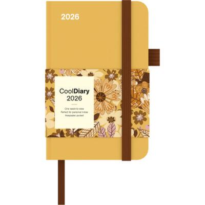 Ray Flower 2026 - Diary - Buchkalender - Taschenkalender - 9x14
