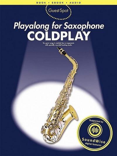 Guest Spot Coldplay, Playalong for Alto Saxophone
