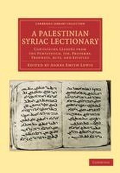 A Palestinian Syriac Lectionary