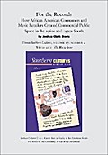 For the Records: How African American Consumers and Music Retailers Created Commercial Public Space in the 1960s and 1970s South