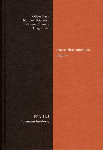 ’Auctoritas omnium legum’