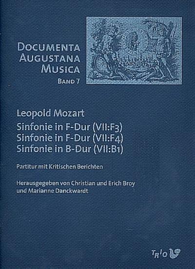 3 Sinfonienfür 2 Hörner, Streicher und Bc