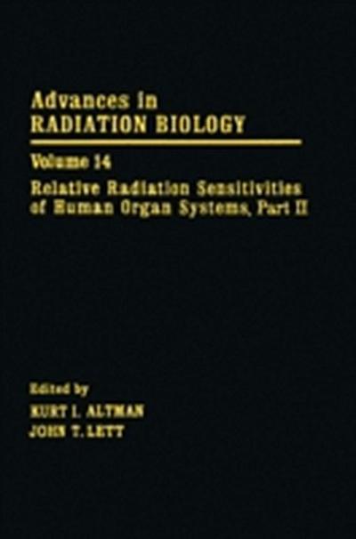 Advances in Radiation Biology V14
