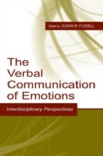 Verbal Communication of Emotions