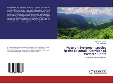 Note on Evergreen species in the Ealamalai Corridor of Western Ghats