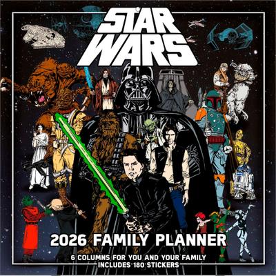 STAR WARS Familienplaner im Format 30 x 30