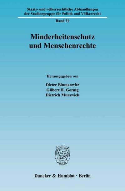 Minderheitenschutz und Menschenrechte