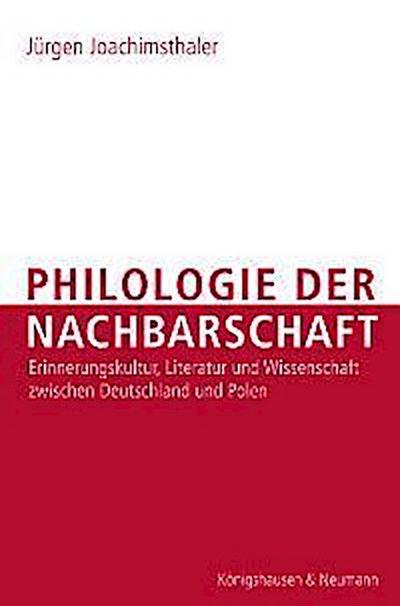 Philologie der Nachbarschaft
