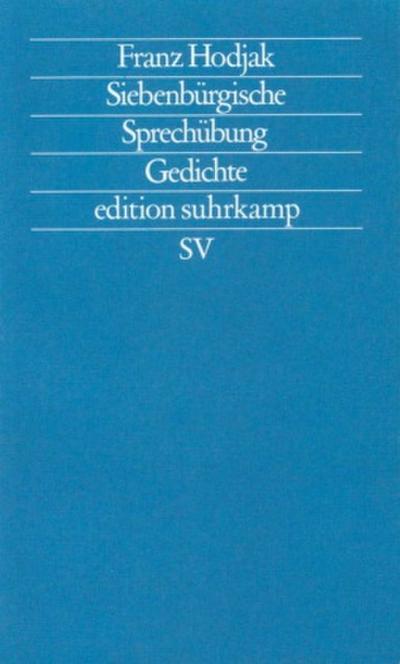 Siebenbürgische Sprechübung