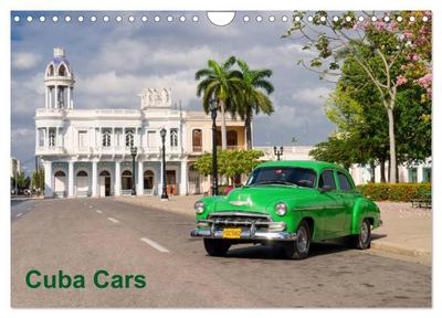 Cuba Cars (Wandkalender 2024 DIN A4 quer), CALVENDO Monatskalender