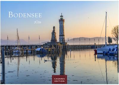 Bodensee Kalender 2026 - Wandkalender | Fotokalender Deutschland 24x35cm Natur und Kultur rund um den Bodensee - 12 eindrucksvolle Bilder von Seeidylle, Alpenblick und Uferstimmung