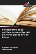Fondamento della politica imprenditoriale dei fondi per le PMI in Kenya
