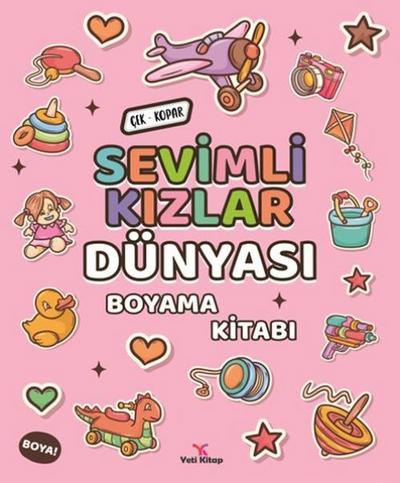 Sevimli Kizlar Dünyasi Boyama Kitabi