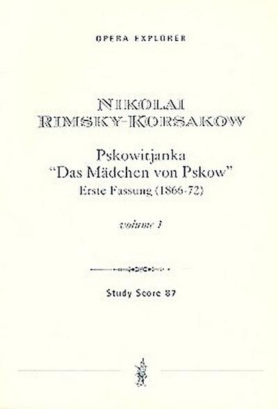 Das Mädchen von PskowStudienpartitur in 2 Bänden