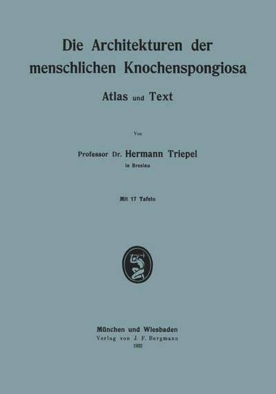 Die Architekturen der menschlichen Knochenspongiosa