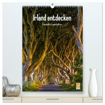 Irland entdecken (hochwertiger Premium Wandkalender 2024 DIN A2 hoch), Kunstdruck in Hochglanz
