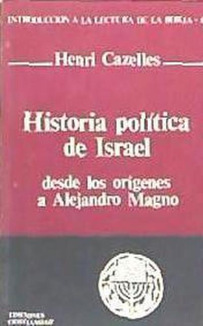 Historia política de Israel desde los orígenes... Alejandro Magno