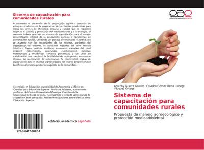 Sistema de capacitación para comunidades rurales