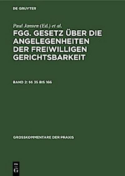§§ 35 bis 166