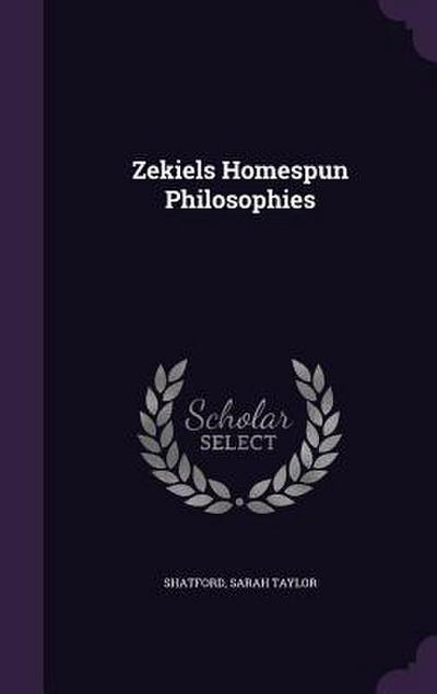 Zekiels Homespun Philosophies