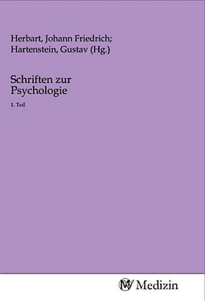 Schriften zur Psychologie
