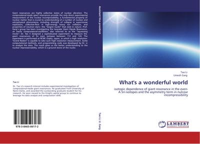 What’s a wonderful world