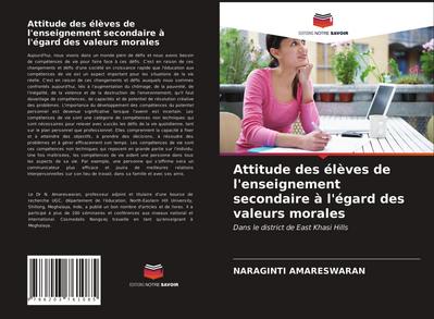 Attitude des élèves de l’enseignement secondaire à l’égard des valeurs morales