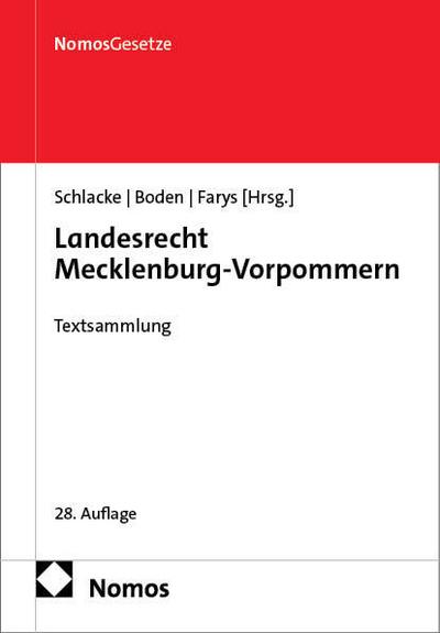 Landesrecht Mecklenburg-Vorpommern