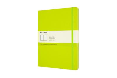 Moleskine Notizbuch XL, Blanko, Fester Einband, Limetten Grün