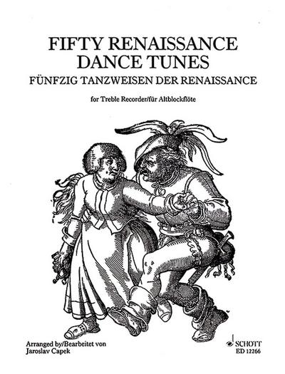 50 Renaissance Dance Tunesfor treble recorder