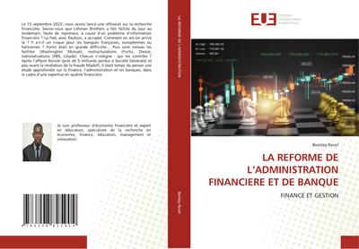 LA REFORME DE L’ADMINISTRATION FINANCIERE ET DE BANQUE