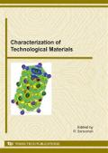 Characterization of Technological Materials