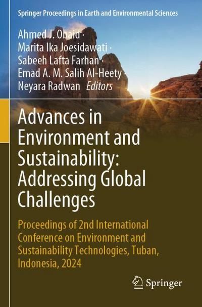 Advances in Environment and Sustainability: Addressing Global Challenges