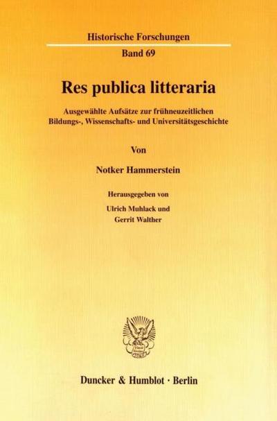 Res publica litteraria.
