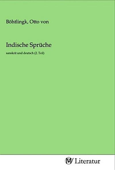 Indische Sprüche