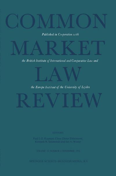 Common Market Law Review