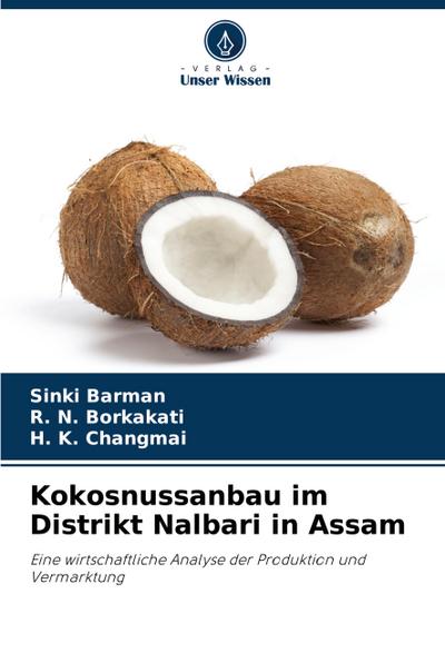 Kokosnussanbau im Distrikt Nalbari in Assam