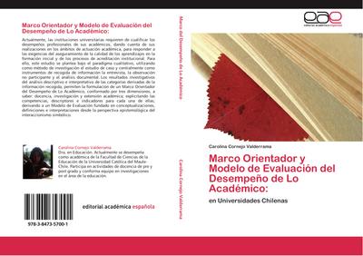 Marco Orientador y Modelo de Evaluación del Desempeño de Lo Académico: