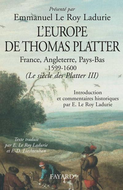 L’Europe de Thomas Platter