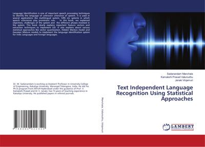 Text Independent Language Recognition Using Statistical Approaches