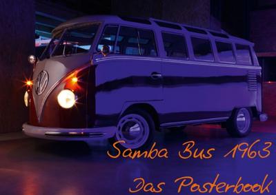 Samba Bus 1963 (Posterbuch DIN A2 quer)