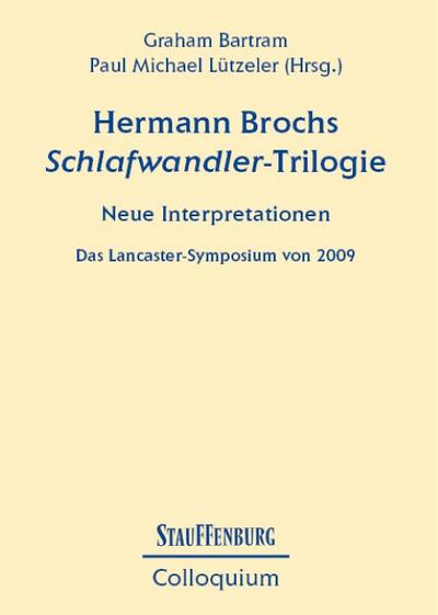 Hermann Brochs Schlafwandler-Trilogie