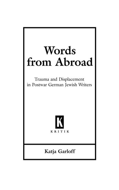 Words from Abroad