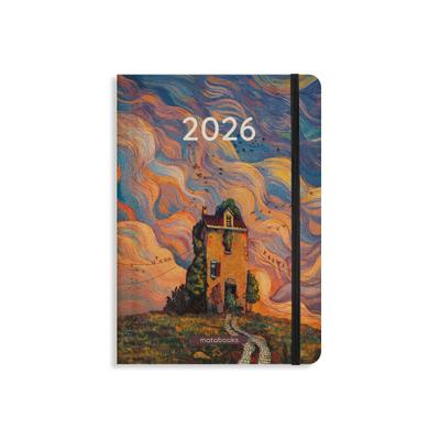 matabooks - A5 Kalender Samaya 2026 Farbe: Sunset (DE/EN)