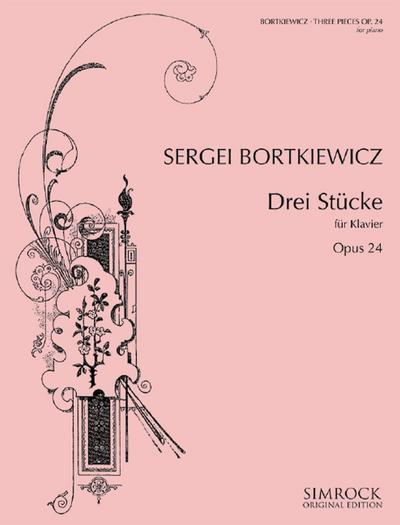 3 Stücke op.24für Klavier