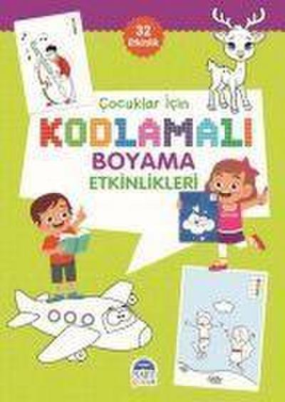 Cocuklar Icin Kodlamali Boyama Etkinlikleri