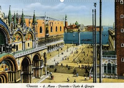 Erinnerungen an das alte Venedig (Posterbuch DIN A4 quer) - CALVENDO